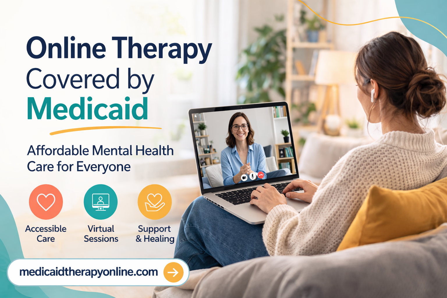 Online Therapy Covered by Medicaid