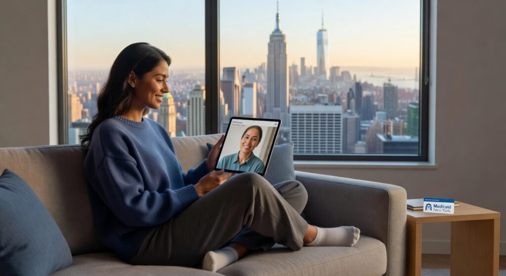 online therapy medicaid New York