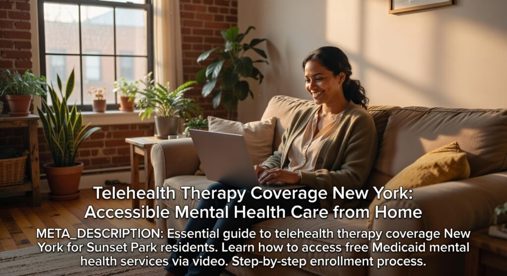 telehealth therapy coverage New York