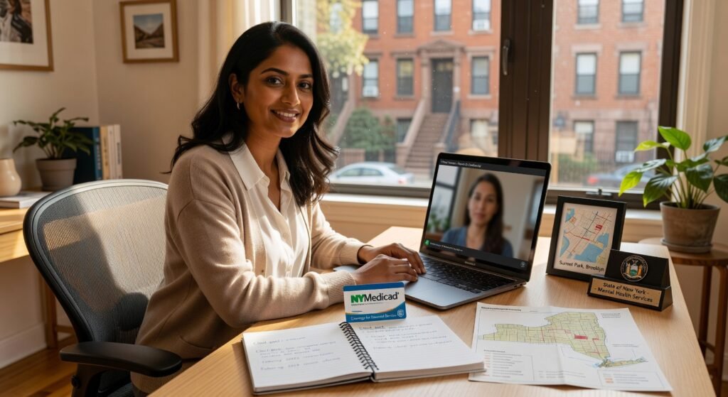 online therapy medicaid New York