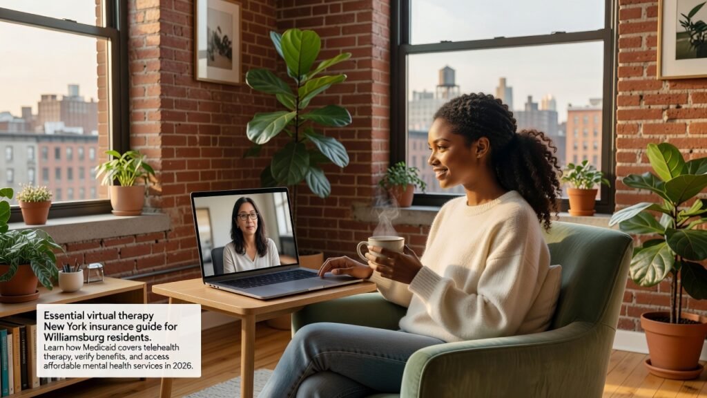 virtual therapy New York insurance