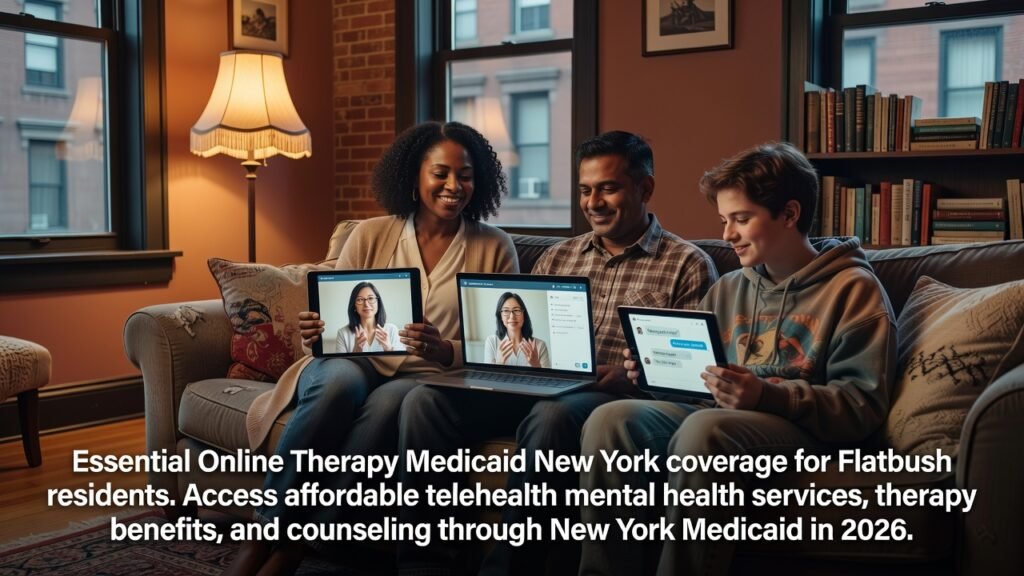 online therapy medicaid New York