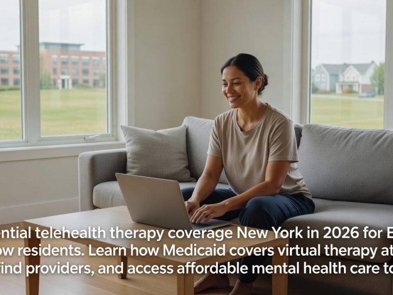 telehealth therapy coverage New York